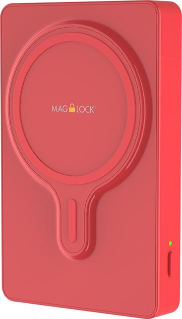 MyCharge Maglock Magnetic Powerbank 6K - Red